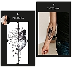 Zmywalny tatuaż Wilk - Tattooshka — Zdjęcie N1