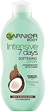 Kup Balsam do ciała z mlekiem kokosowym - Garnier Intensive 7 Days Coconut Milk Body Lotion Dry Rough Skin