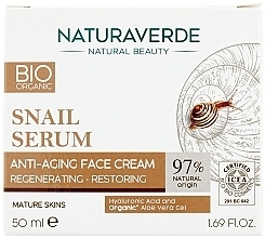Kup Krem przeciwstarzeniowy do twarzy - Naturaverde Bio Regenerating Restoring Anti-Ageing Face Cream