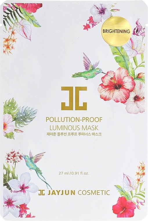 Oczyszczająca maska ​​w płachcie do twarzy - Jayjun Pollution-Proof Luminous Mask — Zdjęcie N1