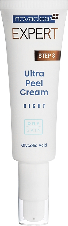 PRZECENA! Krem peelingujący do skóry suchej, na noc - Novaclear Expert Step 3 Ultra Pell Cream Night Dry Skin * — Zdjęcie N1