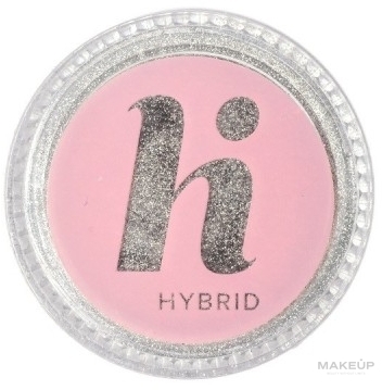 Puder do paznokci - Hi Hybrid Nail Powder Mirrow Dust  — Zdjęcie 501 - Silver