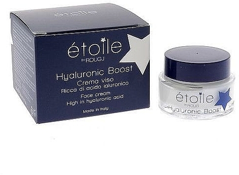 Krem do twarzy z kwasem hialuronowym - Rougj+ Etoile Hyaluronic Boost High In Hyalurinic Face Cream — Zdjęcie N1