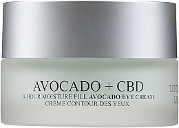 Kup Intensywnie nawilżający krem pod oczy - London Botanical Laboratories Bakuchiol + CBD Avocado Eye Cream
