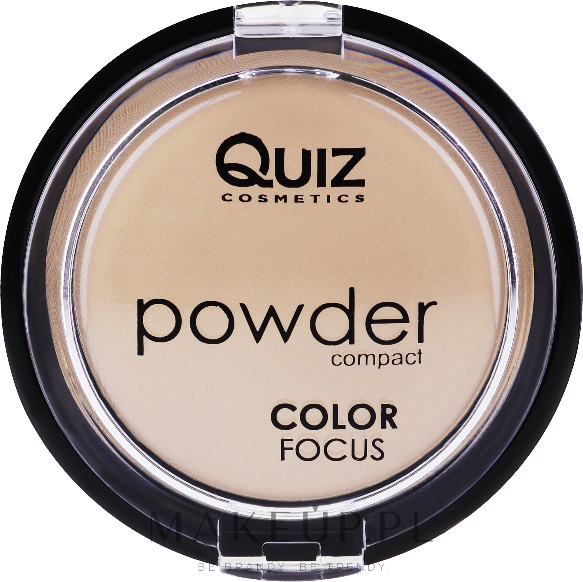 Puder w kompakcie bez lusterka - Quiz Cosmetics Color Focus Powder — Zdjęcie 60