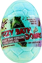 Kup Kula do kąpieli Dino z niespodzianką, niebieska o zapachu coli - Chlapu Chlap Dino Funky Cola Fizzy Bath Bombs