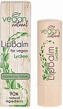 Balsam do ust Liczi - Vegan Natural Lip Balm For Vegan Lychee — Zdjęcie N2