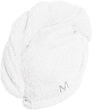 Biały ręcznik-turban do włosów (68 x 26 cm) - Makeup — фото N3