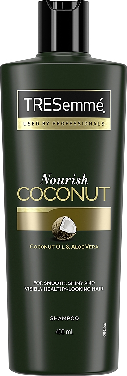 Nawilżający szampon do włosów suchych Olej kokosowy i aloes - TRESemmé Botanique Nourish & Replenish Shampoo — Zdjęcie N1