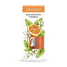 Kup Baza pod lakier z witaminą C - Moyra Nail Care Base Coat Orange