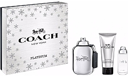 Kup Coach Platinum - Zestaw (edp/100 ml + edp/15 ml + s/g/100 ml)