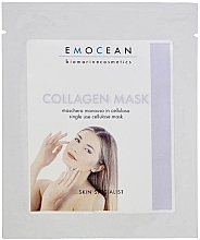 Kup Maska do twarzy na bazie hiperskoncentrowanego rozpuszczalnego kolagenu - Emocean Skin Specialist Collagen Mask