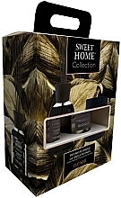 Zestaw - Sweet Home Collection Oud Noir Gift Set (diffuser/100ml + candle/110g) — Zdjęcie N1