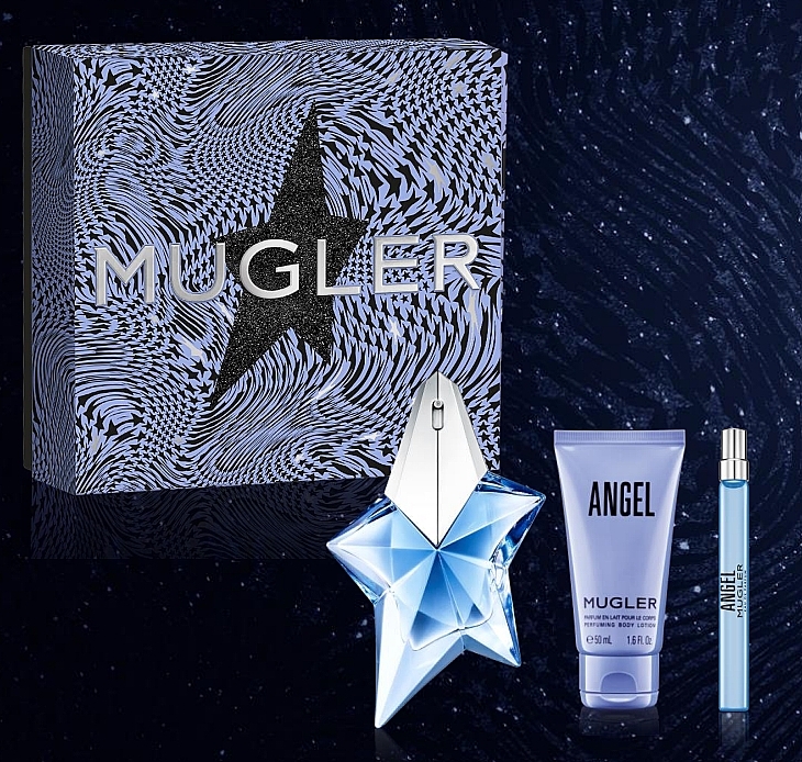 Mugler Angel - Zestaw(edp 50 ml + b/lot 50 ml + edp 10 ml) — Zdjęcie N2