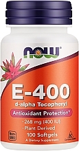 Kup Antyoksydacyjna witamina E-400 - Now Foods Vitamin E-400 D-Alpha Tocopheryl Softgels