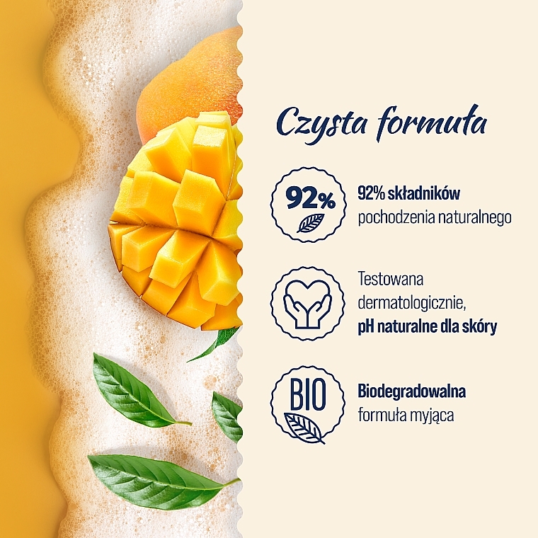Żel pod prysznic Organiczne mango i marakuja - Le Petit Marseillais Extra Gentle Shower Gel Organic Mango & Passion Fruit — Zdjęcie N4