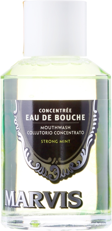Płyn do płukania jamy ustnej - Marvis Concentrate Strong Mint Mouthwash  — Zdjęcie N2