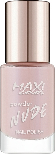 Lakier do paznokci - Maxi Color Powder Nude Nail Polish — Zdjęcie N1