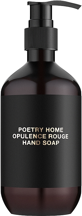 Poetry Home Opulence Rouge - Perfumowane mydło w płynie — Zdjęcie N1