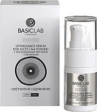 Kup Serum pod oczy i na powieki z 10% kompleksem peptydów i ceramidów - BasicLab Dermocosmetics Esteticus