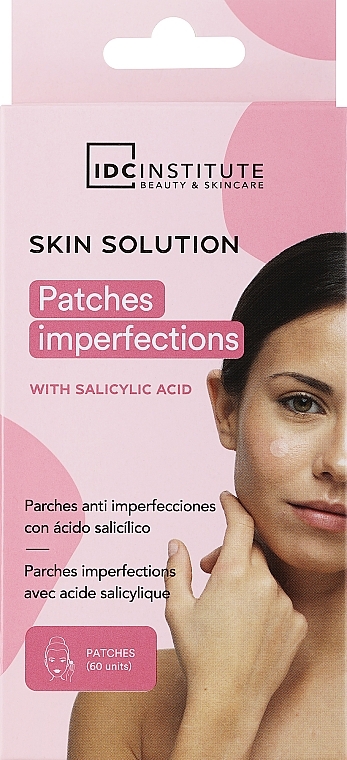 Plasterki z kwasem salicylowym na niedoskonałości - IDC Institute Anti-Blemish Patches with Salicylic Acid — Zdjęcie N1