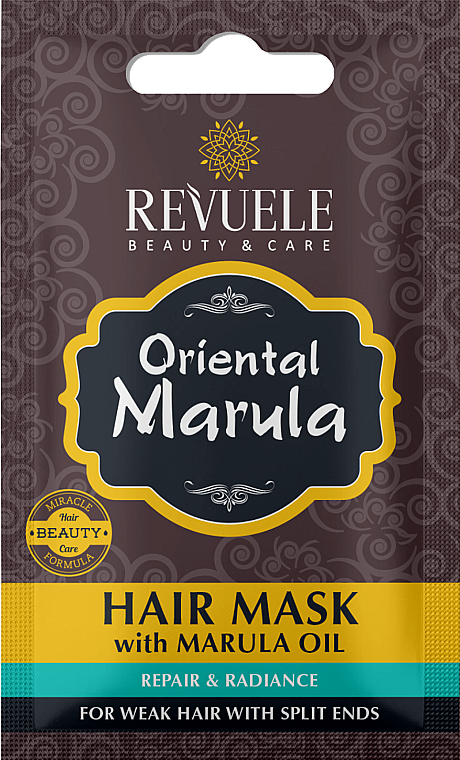 Maska do włosów z olejkiem marula - Revuele Oriental Marula Hair Mask — Zdjęcie N1