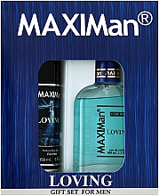 Kup Aroma Parfume Maximan Loving - Zestaw (edt 100 ml + deo/spray 150 ml)