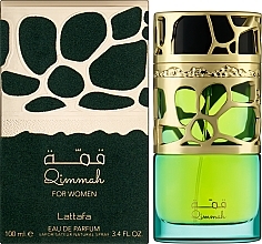 Lattafa Perfumes Qimmah Women - Woda perfumowana — Zdjęcie N2