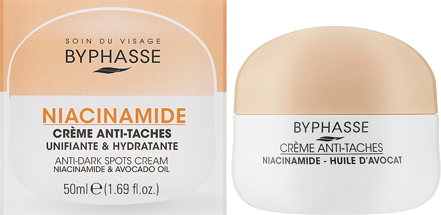 Krem do twarzy na plamy starcze - Byphasse Niacinamide Unifying And Moisturizing Anti-Dark Spots Cream — Zdjęcie N2