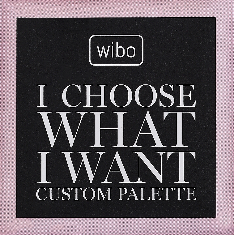 Etui na kosmetyki - Wibo I Choose What I Want Empty Case — Zdjęcie N2