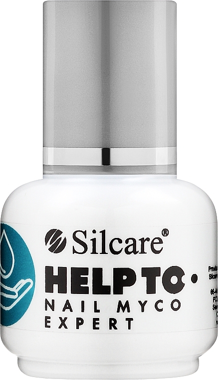 Regenerujący preparat do paznokci - Silcare Help To Nail Myco Expert — Zdjęcie N1