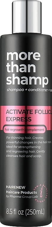 Szampon przyspieszający porost włosów - Hairenew Activate Follicles Expre Shampoo