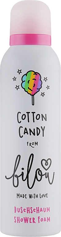 Kremowa pianka do mycia ciała Bawełna - Bilou Cotton Candy Shower Foam