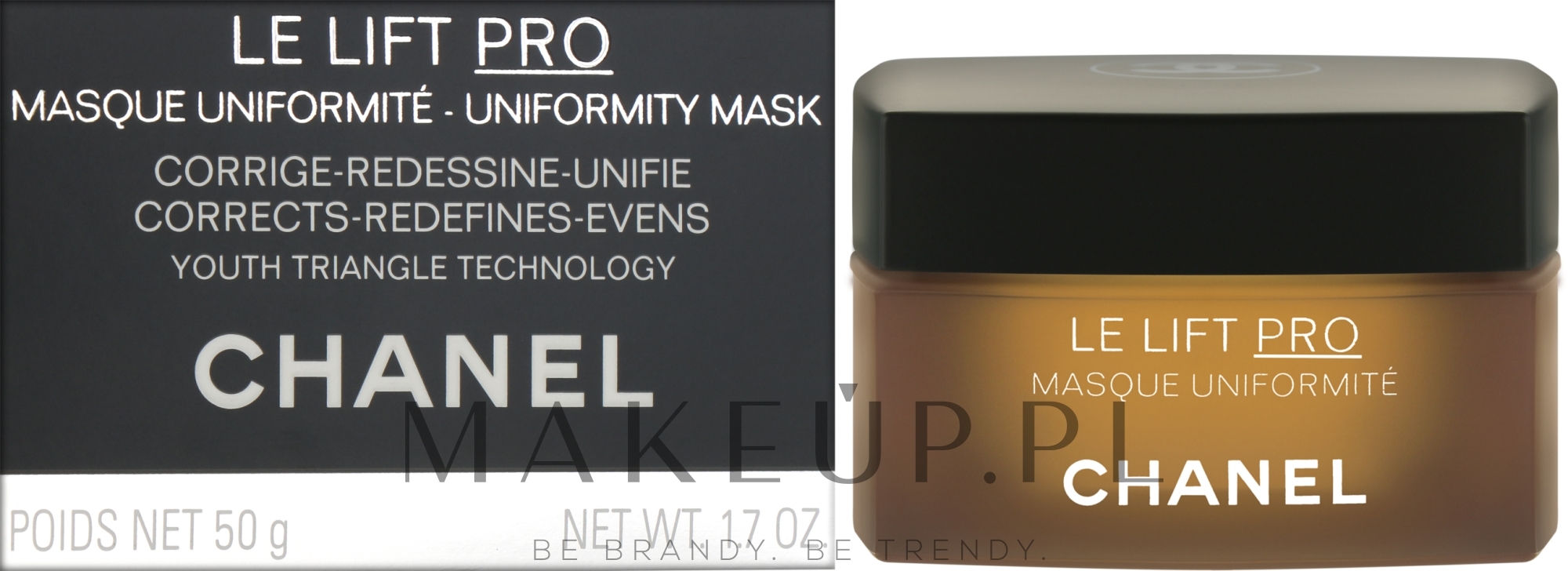 Korygująca maseczka na twarz - Chanel Le Lift Pro Masque Uniformite — Zdjęcie 50 g