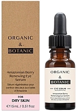 Regenerujące serum pod oczy - Organic & Botanic Amazonian Berry Renewing Eye Serum  — Zdjęcie N1