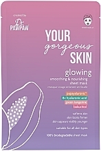 Maska w płachcie - Dr. PAWPAW Your Gorgeous Skin Glowing Sheet Mask — Zdjęcie N1