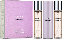 Chanel Chance - Woda toaletowa (purse spray + dwa wymienne wkłady) — Zdjęcie N1