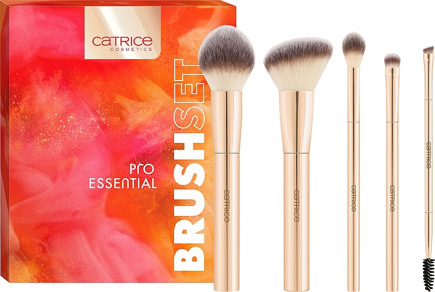 Zestaw pędzli do makijażu - Catrice Pro Essential Brush Set