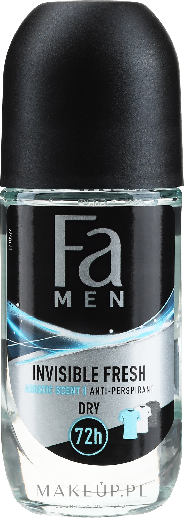 Antyperspirant w kulce dla mężczyzn - FA MEN Xtreme Invisible Fresh — Zdjęcie 50 ml