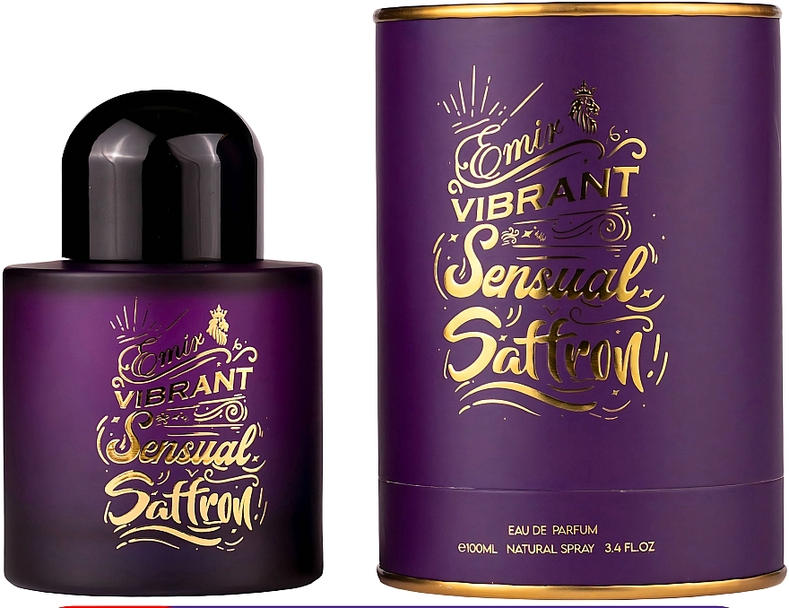 Emir Vibrant Sensual Saffron - Woda perfumowana — Zdjęcie N1