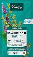 Kup Sól do kąpieli Zimna noc - Kneipp Cold Time Night Bath Salt 