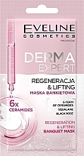 Maseczka do twarzy - Eveline Cosmetics Derma Expert Regeneration And Lifting Banquet Mask — Zdjęcie N1