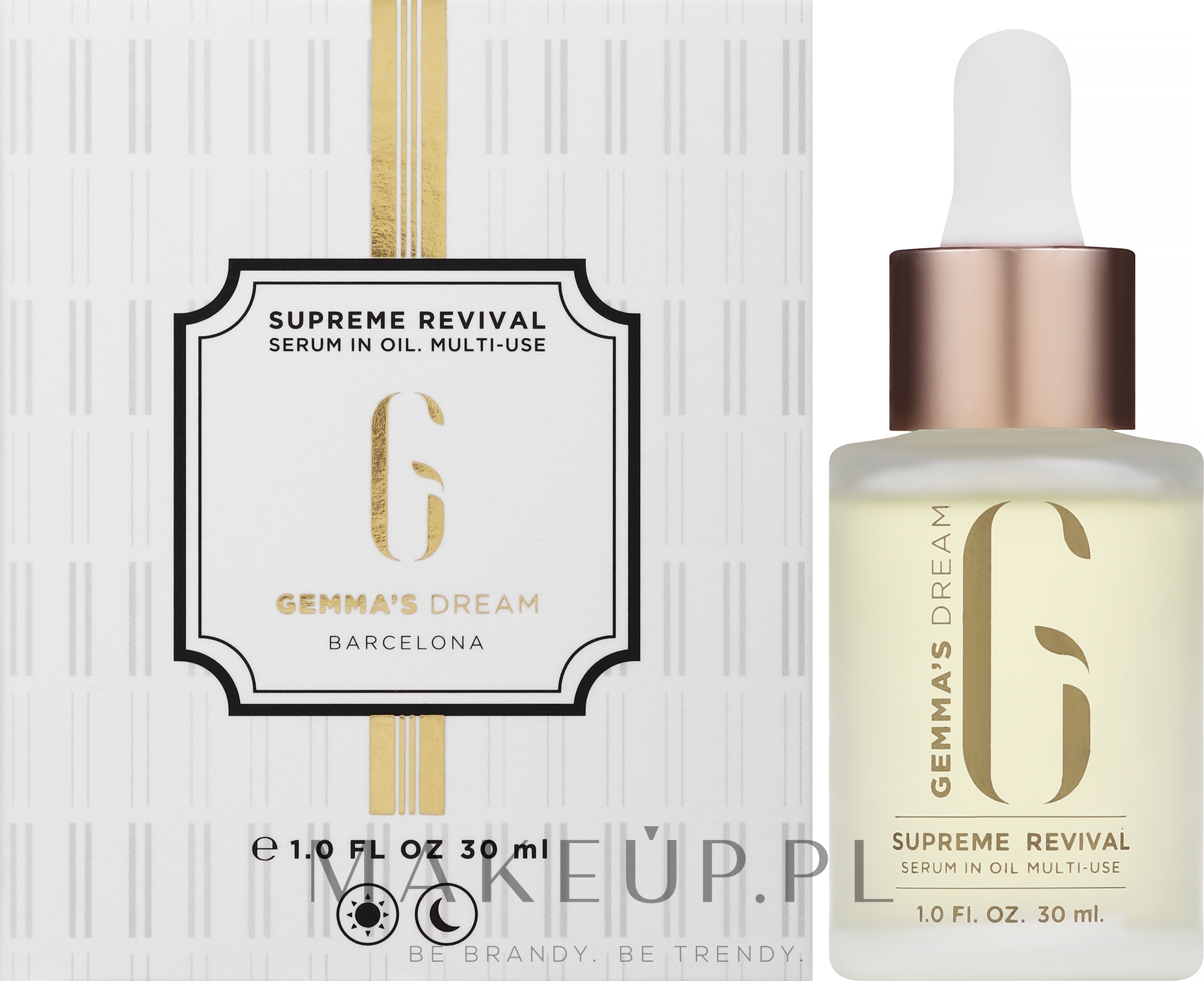 Rewitalizujące serum wielofunkcyjne do ciała - Gemma's Dream Supreme Revival Serum In Oil. Multi-Use  — Zdjęcie 30 ml