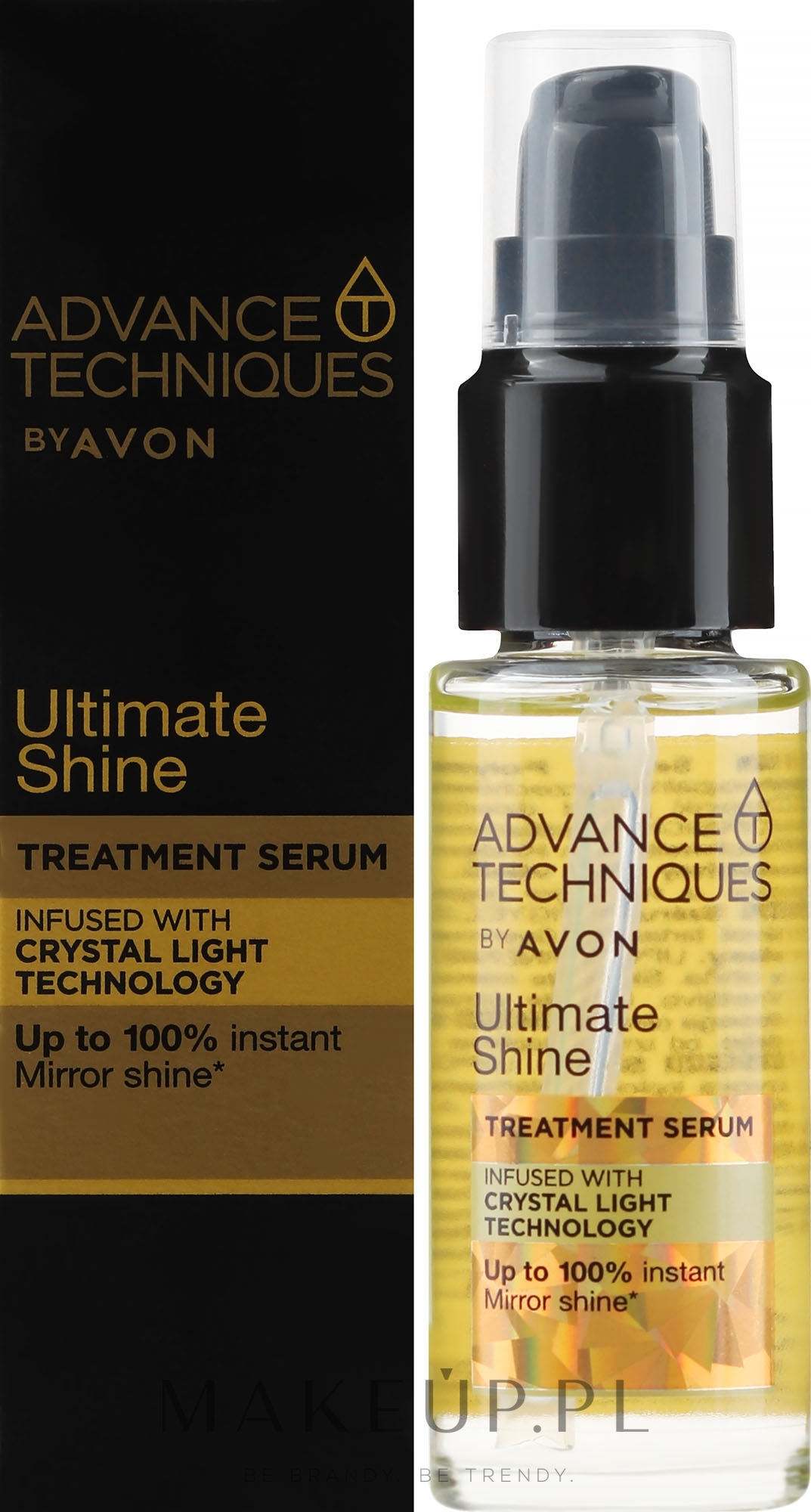 Nabłyszczające serum do włosów - Avon Advance Techniques Ultimate Shine Illuminating Serum — Zdjęcie 30 ml