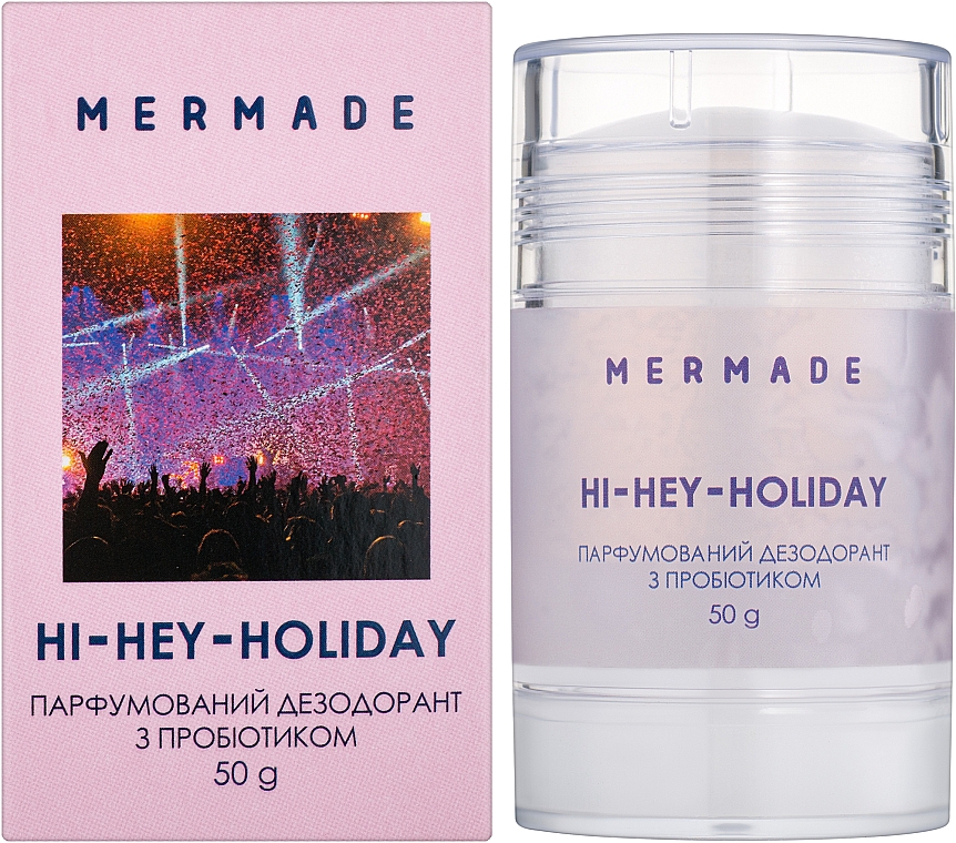 Mermade Hi-Hey-Holiday - Perfumowany dezodorant z probiotykiem — Zdjęcie N4