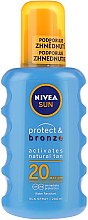 Kup Spray przeciwsłoneczny aktywujący opaleniznę SPF 20 - NIVEA SUN Protect And Bronze Sun Spray