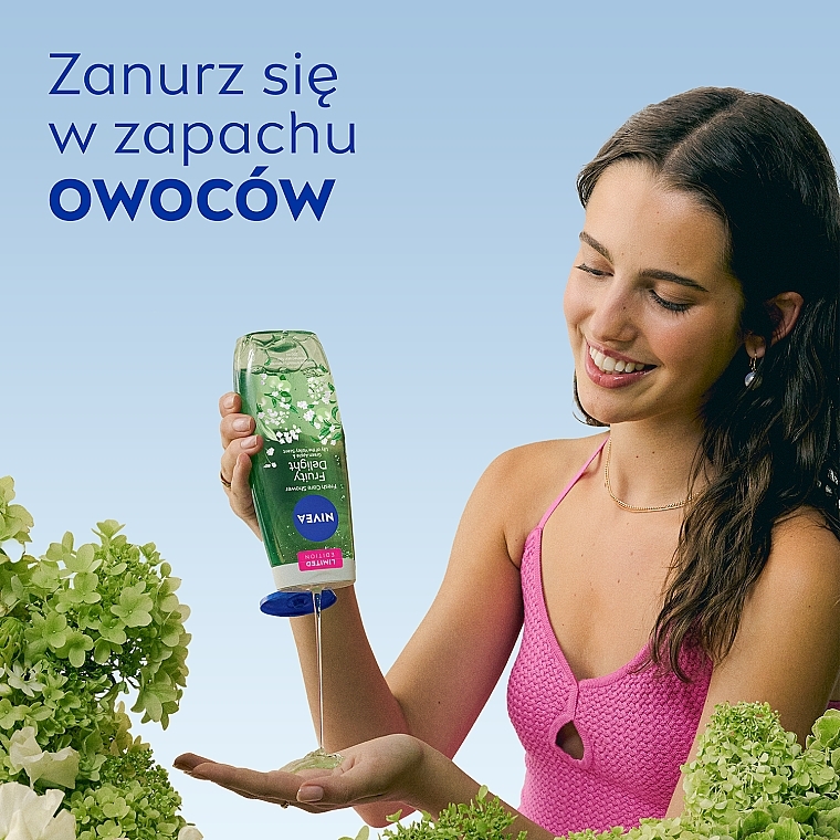 Żel pod prysznic - NIVEA Fresh Care Shower Fruity Delight Limited Edition — Zdjęcie N4