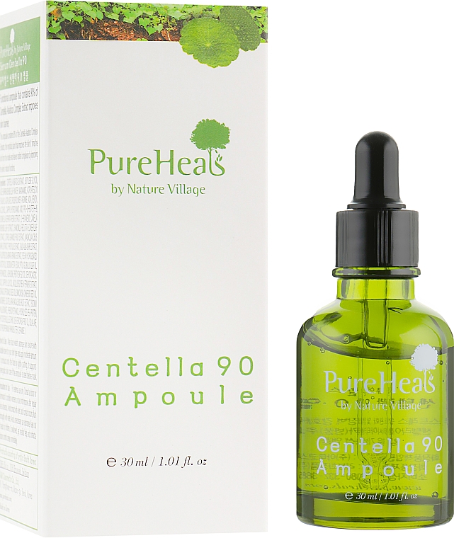 Rewitalizujące serum z ekstraktem z wąkroty azjatyckiej - PureHeal's Centella 90 Ampoule — Zdjęcie N1