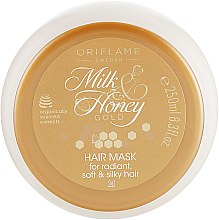 Maska do włosów Mleko i miód - Oriflame Milk & Honey Gold Hair Mask — Zdjęcie N3