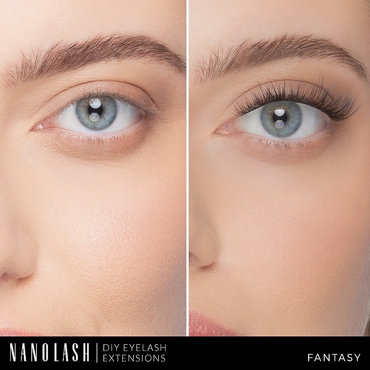 Sztuczne rzęsy - Nanolash Diy Eyelash Extensions Fantasy — Zdjęcie N3